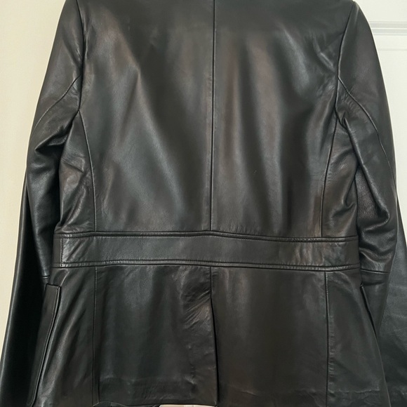 Banana Republic Real Authentic Leather Blazer - Classic size small - Picture 4 of 5